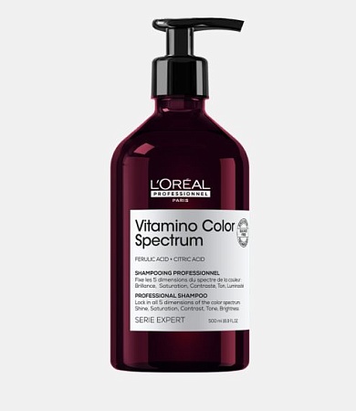 Шампунь для окрашенных волос L`oreal Expert Vitamino Color Spectrum 500 мл. 