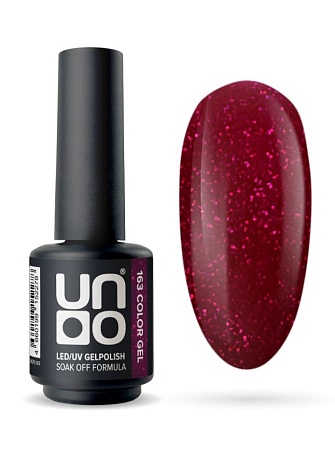 Гель-лак Uno 163 Амазонская лилия - Amazon Lily, 8 мл 