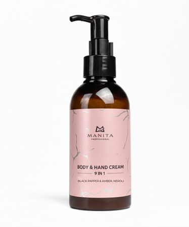 Крем для рук и тела MANITA BLACK PEPPER, AMBER, NEROLI 150 мл 