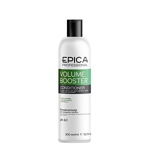 Купить Кондиционер для придания объёма волосам Volume booster EPICA 300 мл в Москве по низкой цене Кондиционер VOLUME BOOSTER для придания объёма волосам EPICA 300мл