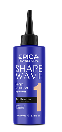 Перманент для трудноподдающихся волос Shape wave1 EPICA 100мл