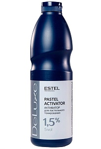 Активатор для пастельного тонирования 1,5 % ESTEL DE LUXE 1000 мл  Активатор для пастельного тонирования 1,5 % ESTEL DE LUXE 1000 мл