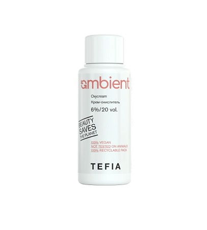 Tefia Крем-окислитель для окрашивания волос Ambient 6% / 20 vol., 60 мл 