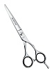Парикмахерские ножницы эргономичные, съёмный упор SILVER STAR PN-126-6 PRO 