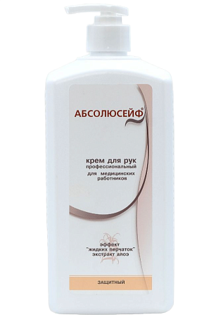 АБСОЛЮСЕЙФ Крем для рук Защитный, с дозатором 1 л 