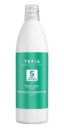 Бальзам восстанавливающий с кератином TEFIA 1000 мл 