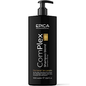 Шампунь для глубокого очищения и защиты волос после процедуры обесцвечивания ComPlex PRO EPICA 1000 мл Шампунь для глубокого очищения и защиты волос после процедуры обесцвечивания ComPlex PRO EPICA 1000 мл