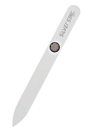 Silver Star Пилка стеклянная, прозрачная, 12 см 