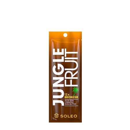 Мультиактивный 12-кратный бронзатор с пептидами SOLEO JUNGLE FRUIT 15 мл 