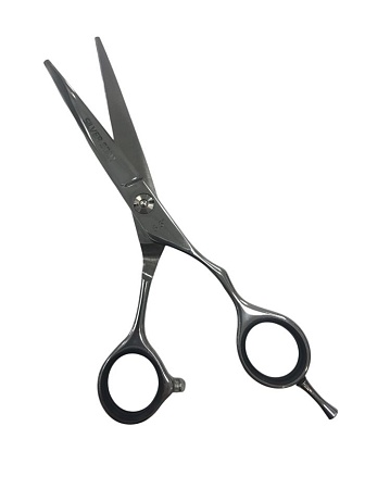 Парикмахерские ножницы эргономичные, съёмный упор SILVER STAR PN-126-5,5 PRO 