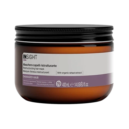 Маска для восстановления повреждённых волос INSIGHT DAMAGED HAIR 400 мл 
