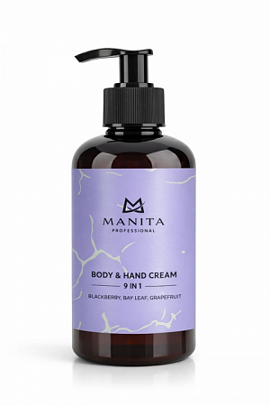 Крем для рук и тела MANITA BLACKBERRY, BAY LEAF, GRAPEFRUIT 300 мл 