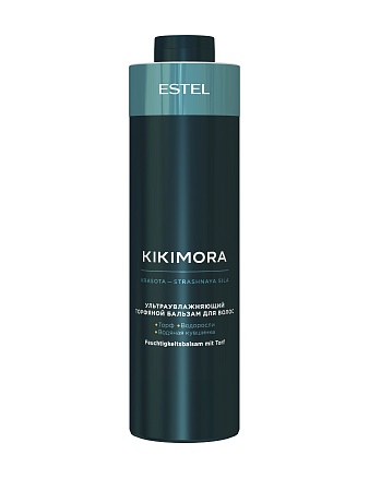 Ультраувлажняющий торфяной бальзам для волос KIKIMORA by ESTEL 1000 мл 