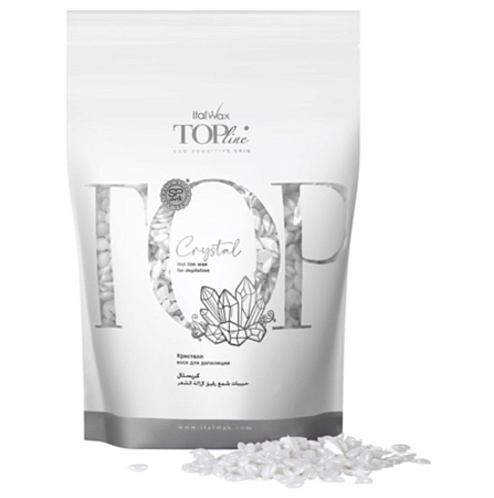 Воск горячий плёночный ITALWAX Top Line Crystal Кристалл, гранулы 750 г 