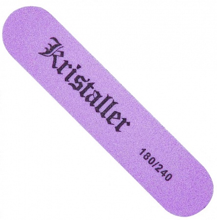 Баф для ногтей Kristaller овал 180/240