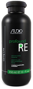 Купить 634 Шампунь для восстановления волос  Profound Re  серии  Caring line 350 мл в Москве по низкой цене Шампунь для восстановления волос Studio Professional Profound Re 350 мл