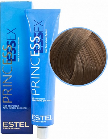 ESTEL Princess Essex краска-уход для волос, 8/71 светло-русый коричнево-пепельный, 60 мл