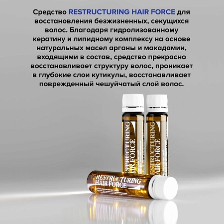 Лосьон для волос восстанавливающий с липидным комплексом Constant Delight 10 ампул по 10 мл 
