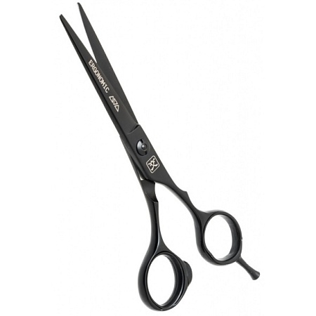 Ножницы для стрижки Katachi Black Ergonomic 5.5 