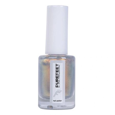 Лаковое покрытие с мерцающим эффектом Shimmery PureFeet 06 10 мл 