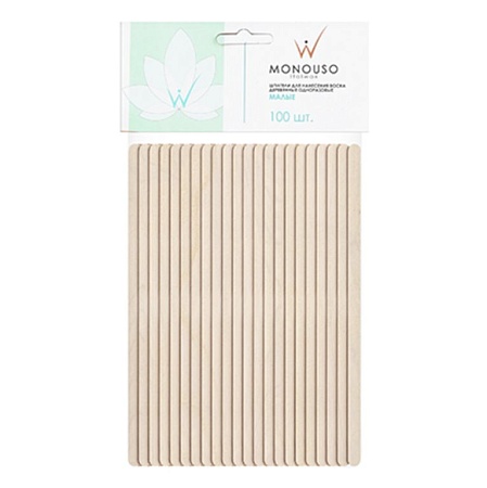 Шпатель деревянный малый ITALWAX 100шт 