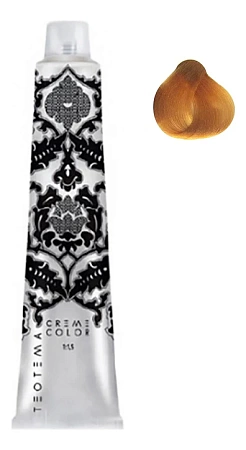 Крем-краска TЕО 6,35 Тёмный золотистый махагон блондин 100 мл 