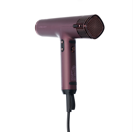 Фен DEWAL PRO LEGACY LD-1889 бордовый 1700W бесщёточный мотор 