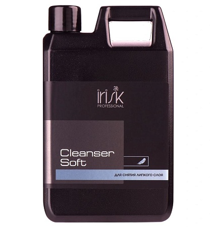 Жидкость для снятия липкого слоя щадящая IRISK Cleanser Plus SOFT 500 мл 