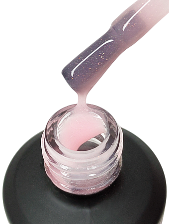 Гель-лак базовый UNO Rubber Color Base Gel - Glam Pink, 12 г 