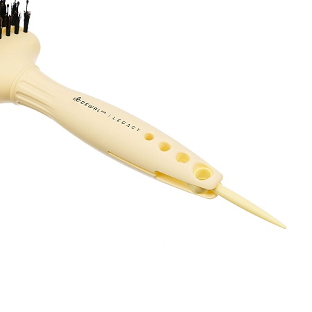 Щётка DEWAL LEGACY LD-27 натуральная щетина, нейлоновый штифт, 11 рядов 