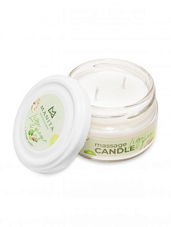Свеча массажная MANITA LIME & GINGER 100 мл 