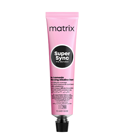 Краска безаммиачная Matrix Super Sync Pre-Bonded 11P Ультра светлый блондин жемчужный 90 мл 