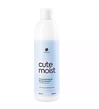 Ультраувлажняющий бальзам ADRICOCO CUTE MOIST с кокосовым молоком 400 мл 