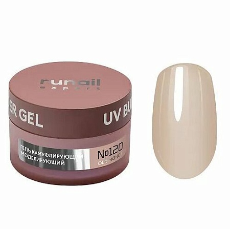 Гель моделирующий RuNail UV BUILDER GEL EXPERT  120 15гр банка 