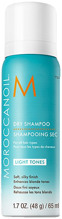 Сухой шампунь для светлых волос MOROCCANOIL DRY SHAMPOO LIGHT TONES 323 мл 