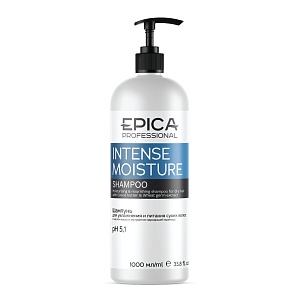 Купить Шампунь INTENSE MOISTURE для увлажнения EPICA 1000мл в Москве по низкой цене Шампунь INTENSE MOISTURE для увлажнения и питания сухих волос EPICA 1000мл