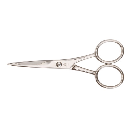 Ножницы DEWAL "BARBER STYLE"для бороды и усов 11,5 см 