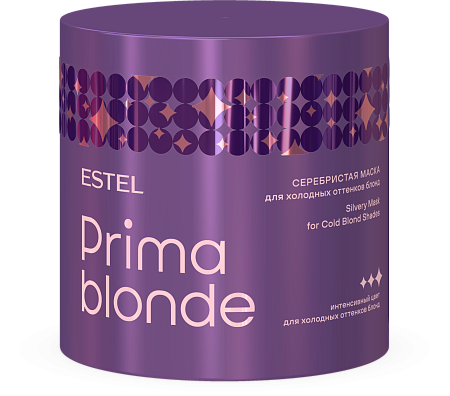 Серебристая маска для холодных оттенков блонд ESTEL PRIMA BLONDE 300 мл 