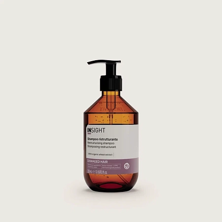 Шампунь RESTRUCTURIZING для восстановления поврежденных волос DAMAGED HAIR INSIGHT 400мл 