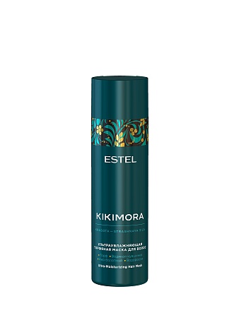 Ультраувлажняющая торфяная маска для волос KIKIMORA by ESTEL 200 мл 