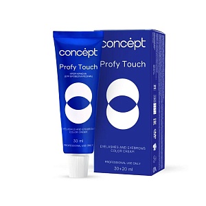 Крем-краска для бровей и ресниц черный CONCEPT 30/20 мл Крем-краска для бровей и ресниц черный CONCEPT 30/20 мл