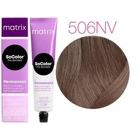 Стойкая краска для волос 506NV Matrix SoColor Pre-Bonded 90 мл 