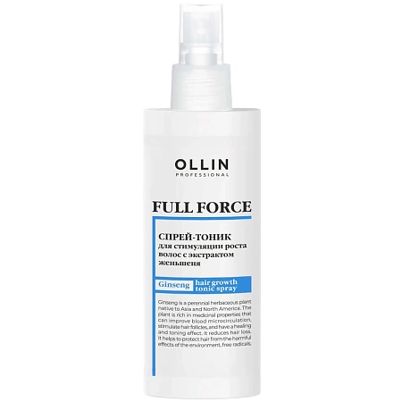 Спрей-тоник OLLIN FULL FORCE для стимуляции роста волос 100 мл 