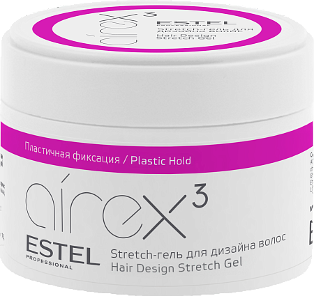 Stretch-гель для дизайна волос Пластичная фиксация ESTEL AIREX 65 мл 