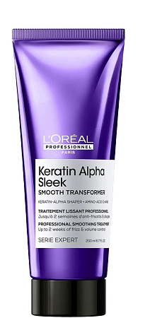 Уход L'Oreal Keratin Alpha Sleek 200 мл 