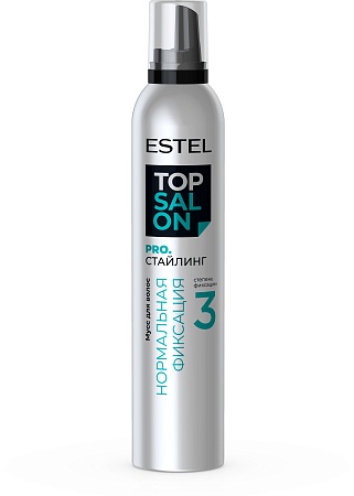 Мусс для волос ESTEL TOP SALON PRO.СТАЙЛИНГ нормальная фиксация 350 мл 