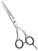 Парикмахерские ножницы эргономичные, съёмный упор SILVER STAR PN-126-5,5 PRO 