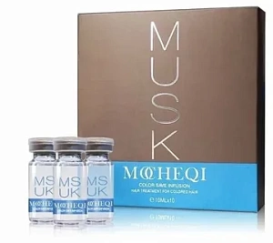 Ампулы "Сохранение цвета" Mocheqi Musk 10шт*10мл  Ампулы "Сохранение цвета" Mocheqi Musk 10шт*10мл