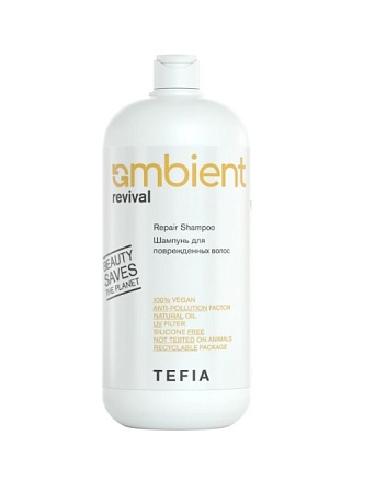 TEFIA Шампунь для повреждённых волос Revival Repair Shampoo 950 мл 