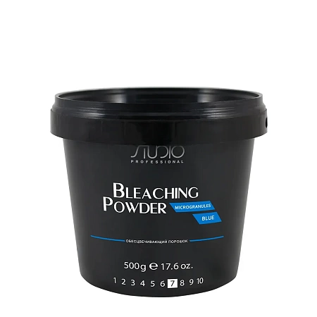 Обесцвечивающий порошок STUDIO Microgranules Blue 500 г 